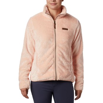 Columbia Fire Side II Sherpa Full Zip Fleece, Chamarras Rosas Para Mujer | 713905-XUO